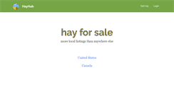 Desktop Screenshot of hayhub.com